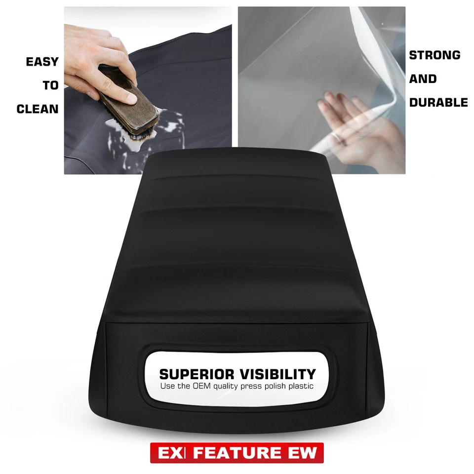 Black Convertible Soft Top for Mini Cooper 2003 2004-2008 w/ Glass Window — 第 4/4 张图片