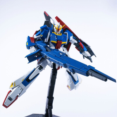 Blue & Grey 2pcs 1/100 Hyper Mega Launcher set for MG Zeta Blue & Grey 2pcs 1/100 Hyper Mega Launcher set for MG Zeta