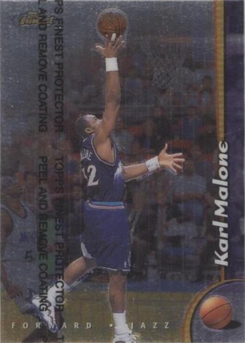 Karl Malone 1998-99 Topps Stadium Club One of a Kind Serial 120