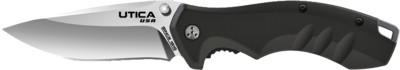 UTK911007CP Utica Bush Trail IV Linerlock 8Cr13MoV Blade ABS Handle Ball Bearing