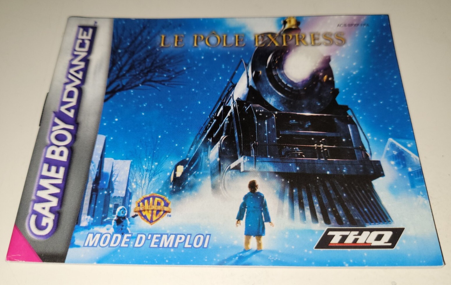 Notice - Nintendo Game Boy Advance - Le Pôle Express - FRA - Bon État