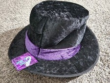 Fun World Black & Purple Velvet Halloween Cos...