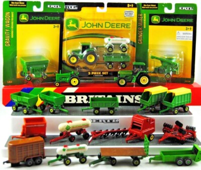 Diverse 1:64 BRITAINS ERTL SIKU TONKA LANDMASCHINEN ANHÄNGER TRAKTOREN Mix Lot