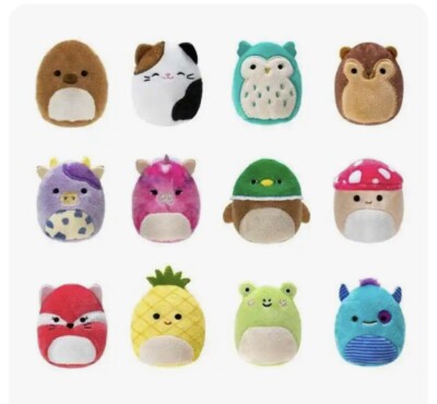 12-Pack Squishville! Squishmallows All-Star Squad Mini Plush Set New
