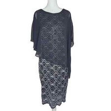 Ronni Nicole women's NWT black midi evening dress size 6