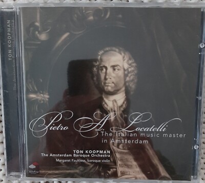 Italian Music Master in Amsterdam by Locatelli / Faultless / Koopman (CD, 2005)
