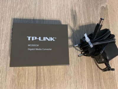 TP-Link MC200CM Gigabit Ethernet Medienkonverter Konverter 850 nm