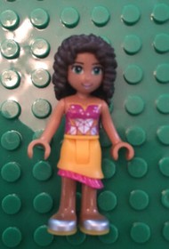 Lego Friends Andrea's Speed Boat Transport Minifigure and Boat Incomplete 41316