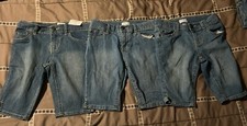 The Children's Place lot of 3. pairs of girls shorts size 8 adjustable waist