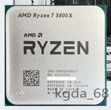 AMD Ryzen 7 5800X R7-5800X 3.8-4.7GHz 8Core 16Thr Socket AM4 105W CPU Processor