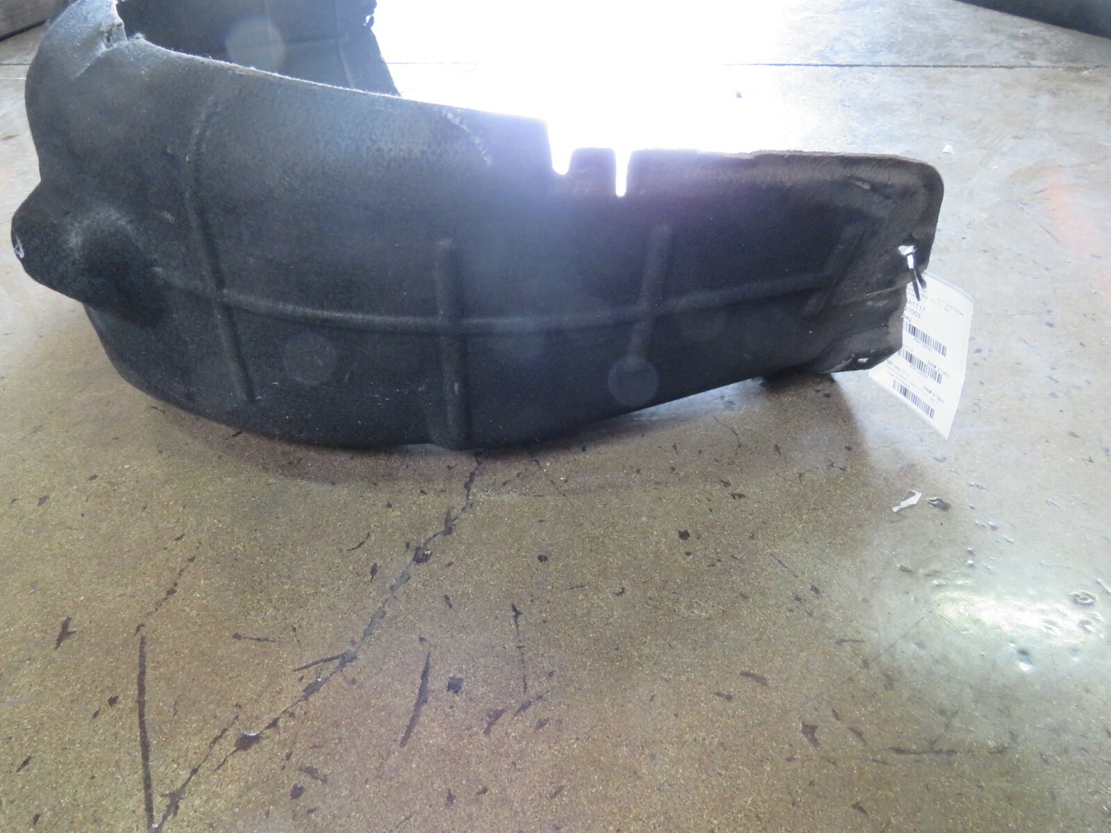 Maserati Quattroporte, LH, Left, Rear Inner Fender Liner, Used, P/N 670036808