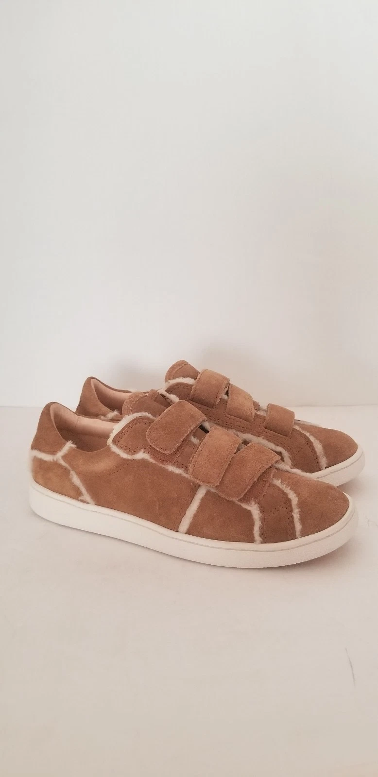 NUOVO CON SCATOLA! UGG SCARPE DA TENNIS SNEAKER DONNA ALIX SPILL SEAM 1091949 CASTAGNO