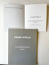 Frank Stella Black and Metallic Paintings 195...