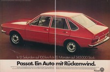 Volkswagen VW Passat B1 - Reklame Werbeanzeige Original-Werbung 1974 (3)