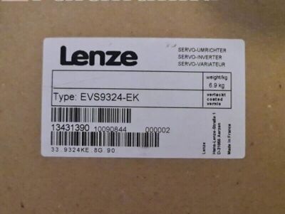 EVS9324-EK NEW LENZE EVS9324EK SERVO INVERTER