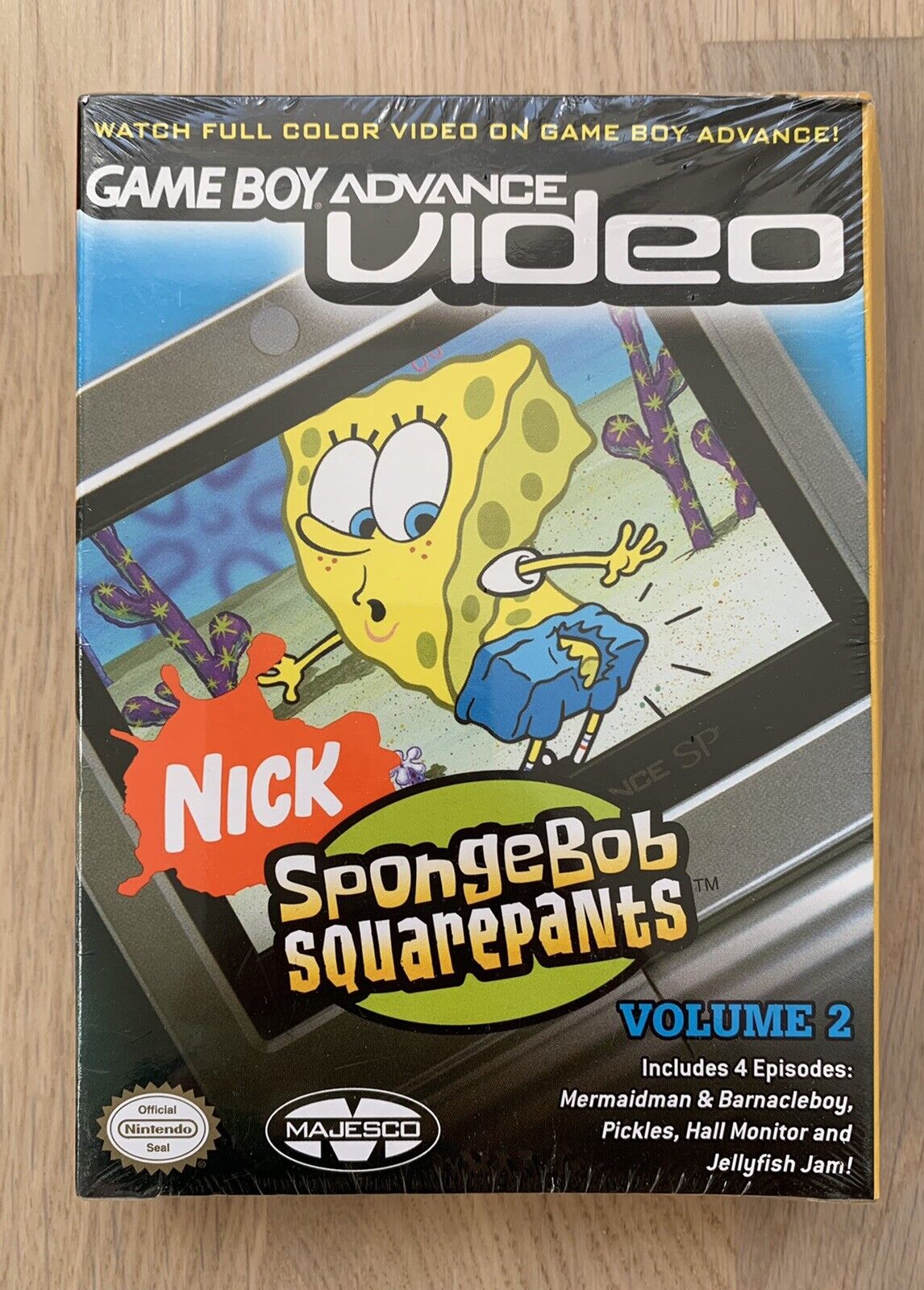 GBA Video/ SpongeBob SquarePants, Vol. 2/ Brand New Sealed