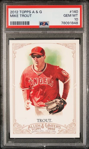 2012 Topps Allen & Ginter #140 Mike Trout PSA 10