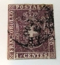 Italy Tuscany. Scotts 17a. Used. Coat Of Arms. Sals Stamp Store.