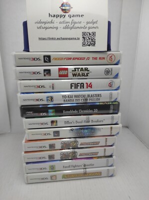NINTENDO 3DS GAMES NEW, SEALED, ITA, RARE