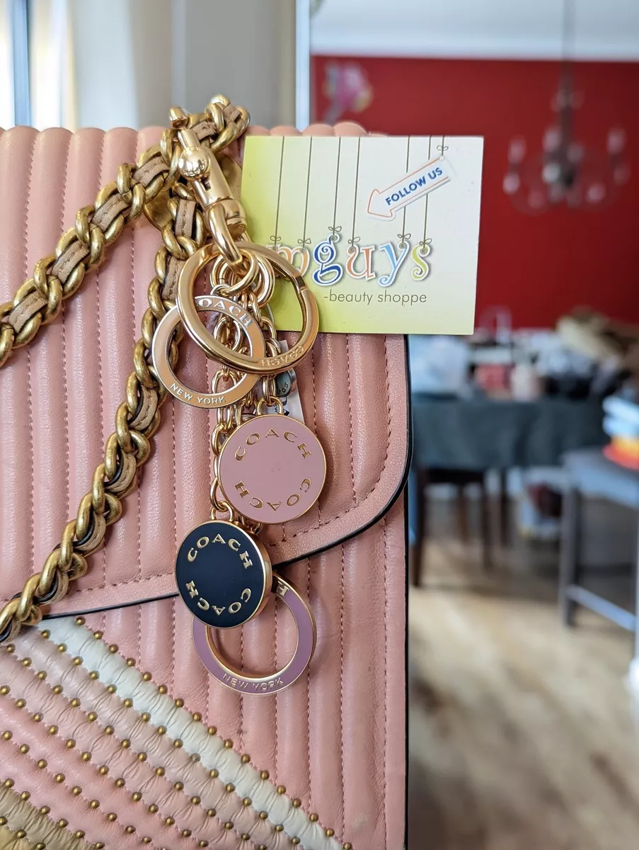 Coach key best sale wristlet