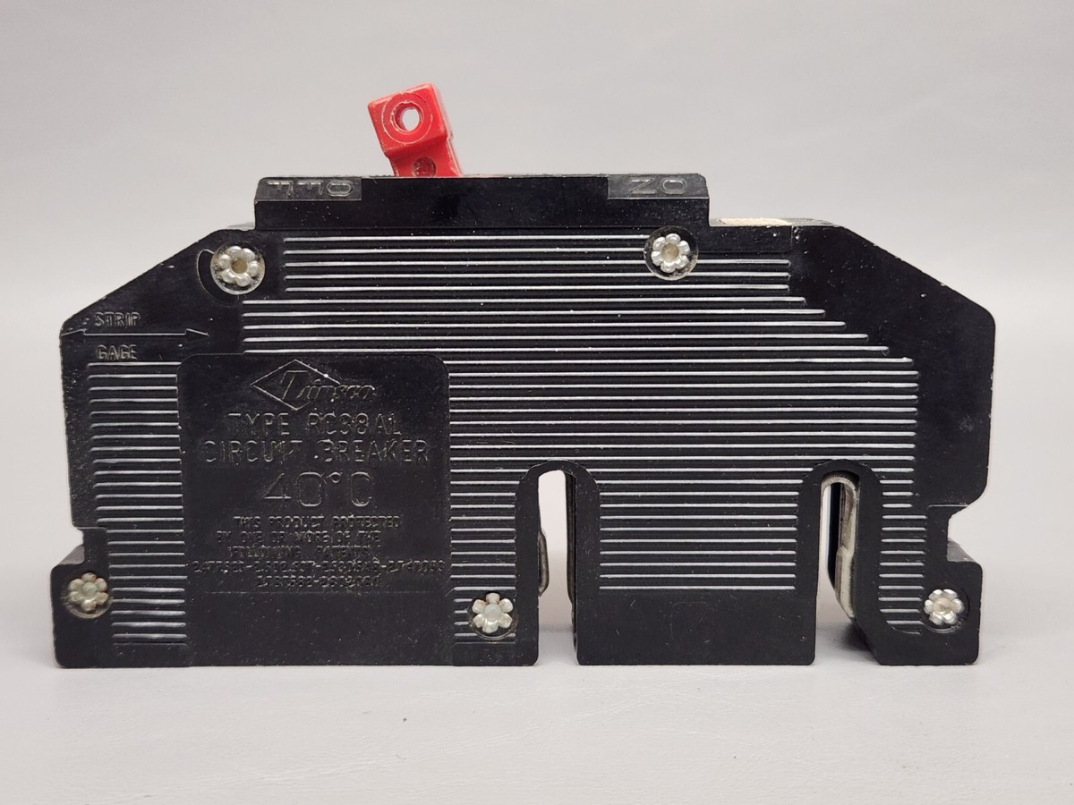 20 Amp GTE Sylvania or ZINSCO 20A 2 Pole Twin 220-240V 3/4