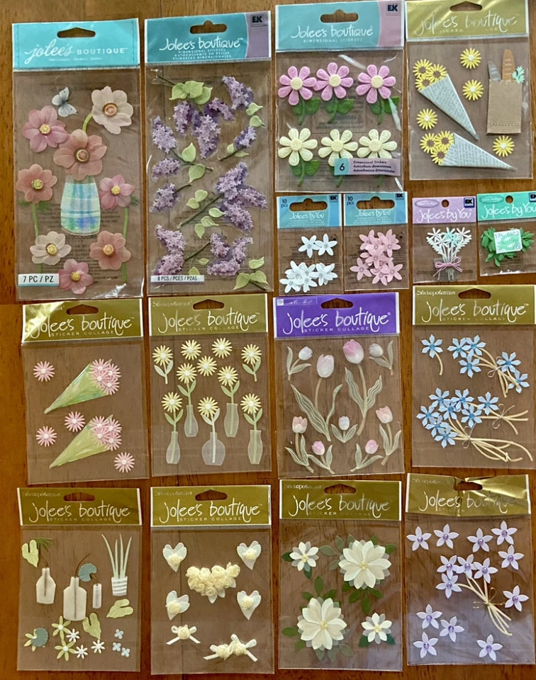 *Just REDUCED Jolee's Boutique GARDEN FLOWER TREES! YOU CHOOSE! #1