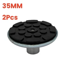 2pc Car Lift Rubber tray Heightening Feet Plus High Leg Pads Shaft Diameter 35mm
