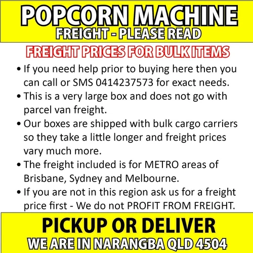 Electric Pop Corn Maker Event Market Popper commercial 12OZ 340g Popcorn Machine - Picture 7 of 10