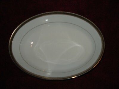 Noritake Queens Platinum Oval Service Bowl