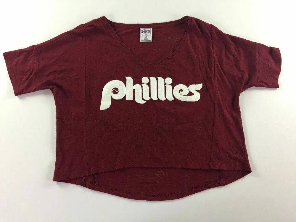 cropped phillies shirt
