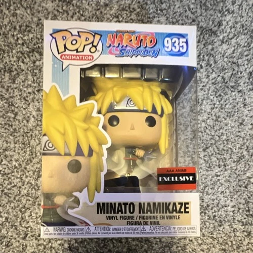 Funko Pop! Naruto Shippuden Minato Namikaze #935 AAA Anime Exclusive Figure