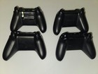 Lot of 4 Microsoft Xbox One Wireless Controllers Black Tested Working — photo 6