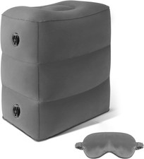 Poggiapiedi gonfiabile sgabello gonfiabile per viaggi o casa, ufficio