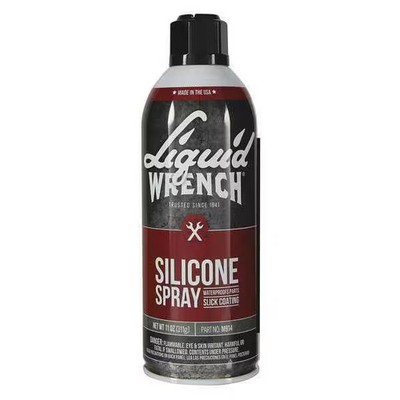 Liquid Wrench Silicone Spray, Mineral Oil, 18 oz, Aerosol Can, Yellow M914