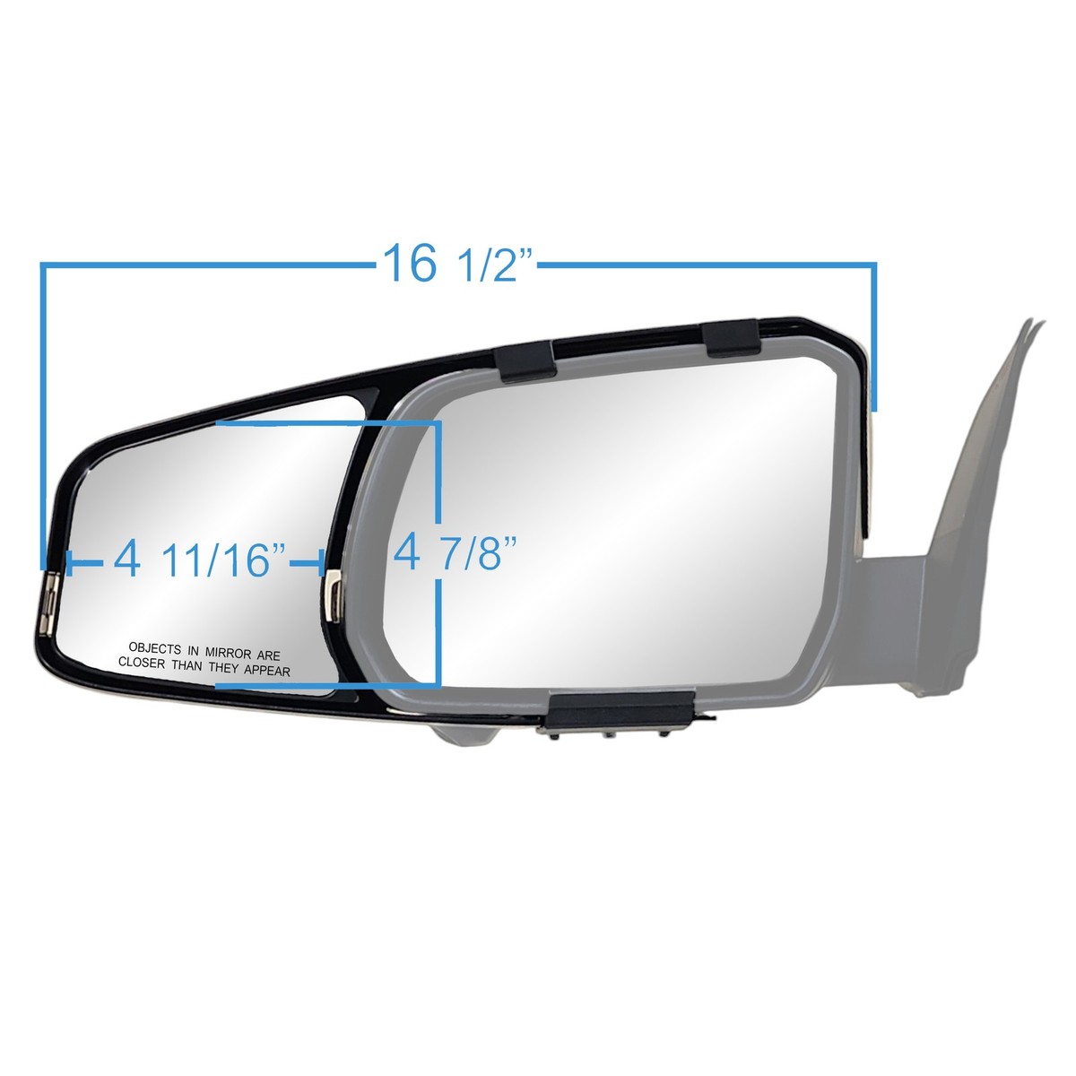 K-Source Custom Fit Towing Mirror Pair- 2024 & up Ford Ranger