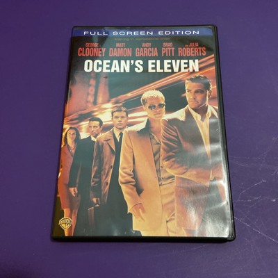 Oceans Eleven (DVD, 2002, Full Frame Edition)