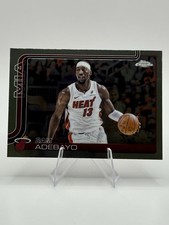 2025-26 Topps Chrome Bam Adebayo Miami Heat #138 Base Set Basketball Card