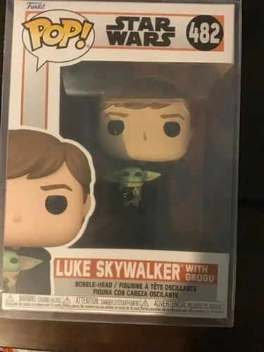 Funko Pop Star Wars - Luke Skywalker with Grogu #482