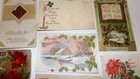 antique christmas postcards lot — photo 3