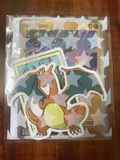 Pokemon Riolu 50/131 Poke Ball Holo Prismatic Evolutions with 3 Stickers! 🔥