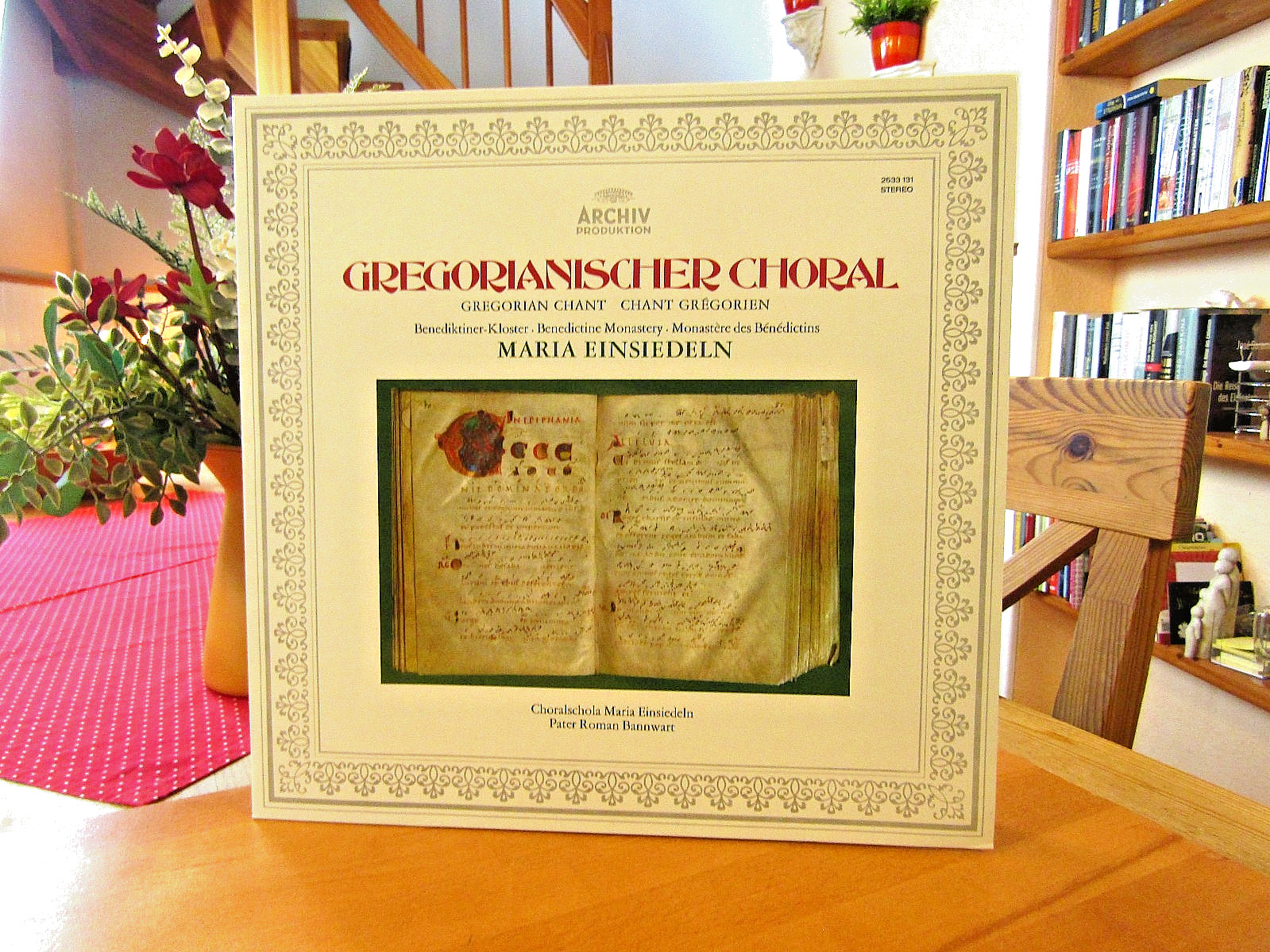 Choralschola Maria Einsiedeln "Gregorianischer Choral" Vinyl LP 2533 131