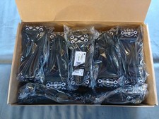 LOT OF 12 Guitar Strap Hootenanny Style Weave Embroidery With Leather Ends