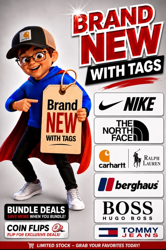 Brand new with tags top brands