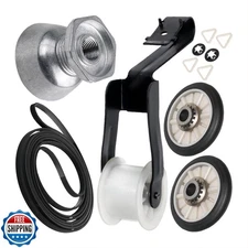 PartsBroz 4392065 Dryer Repair Kit with WP8066184 Dryer Pulley Replacement, 3