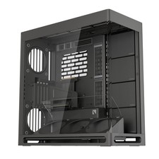 HAVN HS 420 VGPU Dual-Chamber Mid Tower ATX PC Case Black  PCIe 5.0 Vertical...