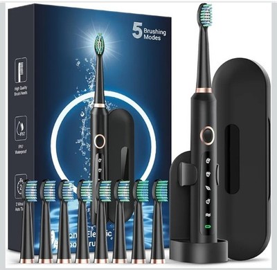 Rtauys M5 Sonic Electric Toothbrush for Adults and Kids - Rechargeable, NEW