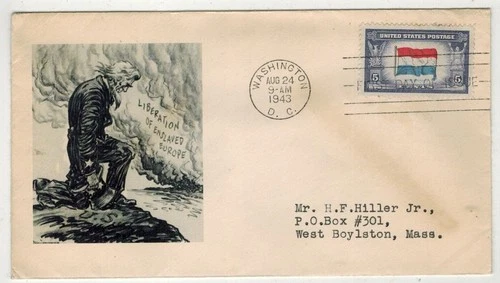 1943 Patriotic RARE HPS ADDON OVERRUN COUNTRIES 913 NETHERLANDS 1/1 MADE