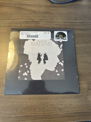 Taylor Swift FORTNIGHT Featuring Post Malone 7'' White vinyl RSD BLOND:ISH Remix