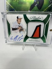 2025 Flawless Griff O’Ferrall 5/5 Book End Prospect Patch Auto Baltimore R89