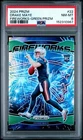 2024 Panini Prizm - Fireworks Drake Maye #22 Green Prizm (RC) PSA 8